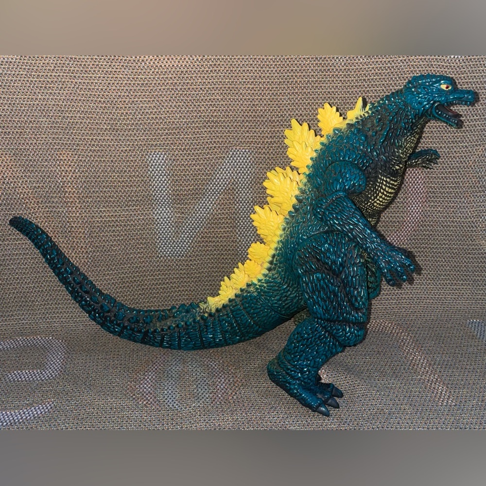 Godzilla soft plastic talking toy